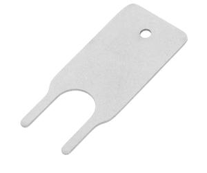 Générique e Distributeur de Papier en Métal Argenté, Serrure Simple et Élégante pour Déverrouiller et Verrouiller Les Distributeurs Bureaux et Hôtels, Gain de Place Assuré