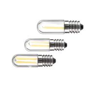 Générique E12 E14 Lampe LED, dimmable 110V 220V frigo lumière 4W Filament COB Lampe pour Suspension pour remplacer l'ampoule halogène 30W,Cool White,E12