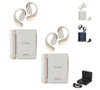 Générique Ear Buds - Headphones Bluetooth with Dual-Fold Design, 2026 New Dual Fold BT Earbuds Open Ear Wireless Bluetooth 6.0, IPX5 Waterproof & Sweatproof Wireless Headphones (2Pcs*White)