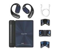 Générique Ear Buds - Headphones Bluetooth with Dual-Fold Design, Dual-Fold Wireless Earbuds, Noise Isolation, Comfortable Ear Hooks, for Casual Sports and Outdoor Running (Black)