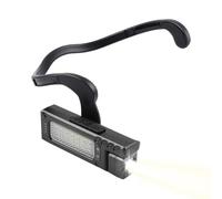 Générique Ear Mounted Flashlight - Small Rechargeable LED Head Light | For Walking Hiking Camping Cycling Fishing Working Vehicle Maintenance, Portable Hands-Free Torch Adjustable Headlamp Set