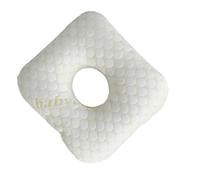 Générique Ear Piercing Pillow | Memory Foam Sleeping Support Cushion - 11.02x11.02x2.76 inches Pillow with Ear Hole,for Workplace Gym Nap Travel Home Bed Airplane Car