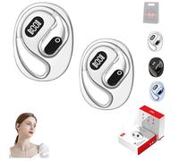 Générique Earbuds Translation, 2026 New AI Translation Open Ear Earbuds, Bluetooth 5.4 Noise Cancelling Headphones, 144 Languages for Travelers and Business (2pc 3)