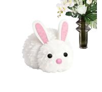 Générique Easter Bunny Craft | Easy DIY Rabbit Plush Decorations |Craft for Kids Make You Own Rabbit Foam Stickers Build A Bunny Easter -ft Kit | for Party Favors Classroom Rewards Boys Girls School