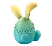 Générique Easter Bunny Figurines Decor, 3D Printed Rabbit Festival Decoration, Adorable Spring Animal Statue for Garden, Home, Table, Mantle, Dining Room, Easter Celebration Display