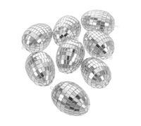 Générique Easter Egg Ornaments - 8 Pieces Spring Decoration, Basket Table Display Set | Bookshelf Centerpiece Home Office Classroom Party Kit with Handcrafts Photography Holiday Spring Decor Fun