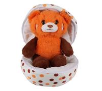 Générique Easter Egg Plush Toy - Stuffed Animal Doll, Soft Zip Up Decorative Figure, Lovely Spring Ornament, Fabric Companion, Charming Display, Cute Seasonal Decoration | Plush Toy for Kids