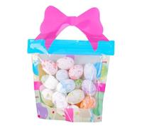 Générique Easter Foam Eggs, Speckled Foam Eggs, Small Easter Eggs, Colorful Basket Fillers, Foam Craft Eggs, Springtime Decor Eggs, Easter Basket Supplies for Easter Wreath 4x2.5x2.5cm