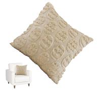 Générique Easter Pillow Covers - 17.72in Pillow Covers | Flax Cushion - Decorative Square Cover Made from Durable Flax for Sofa Chair Bed Decor, Perfect for Easter Celebrations and Everyday Home s