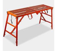 Générique Échafaudage Pliant portatif Plate-Forme de Travail Polyvalente échafaudage Tour échelle Tabouret Banc pour Le Lavage des véhicules, Le Nettoyage, Le Bricolage, Les travaux d'entret