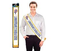 Generique - Echarpe Bleue l'anniversaire d'un Beau Gosse - Bleu - Taille Unique