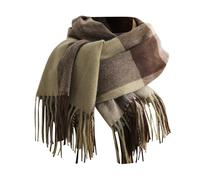 Générique Echarpe Cachemire Femme - Echarpe Femme Cachemire Cou châle Silencieux Musical Femmes Note écharpe Noir en Mousseline de Soie Dame écharpe (Brown One Size)