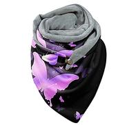 Générique éCharpe Chale Avec Attache Cachemire Personnalisée avec Boutons Chale Hiver Femme Marque éCharpe Femme Motif Chat Chale Femme Cachemire éCharpe Châle Scarf Vintage