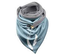 Générique éCharpe Chale Avec Attache Cachemire Personnalisée avec Boutons Chale Hiver Femme Marque éCharpe Femme Motif Chat Chale Femme Cachemire éCharpe Châle Scarf Vintage