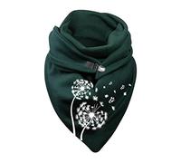 Générique éCharpe Chale Avec Attache Cachemire Personnalisée avec Boutons Chale Hiver Femme Marque éCharpe Femme Motif Chat Chale Femme Cachemire éCharpe Châle Scarf Vintage
