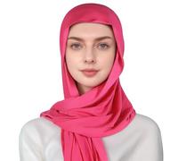 Générique Écharpe Châle Femme, Chapeau Volant pour Femme Musulmane Turban de Chimiothérapie Écharpe Polyvalente et Élégante