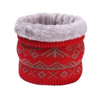 Générique Écharpe Châle Femme Chaud, Winter Velvet Big Snowflake Double Layer Outdoor Warm Scarf