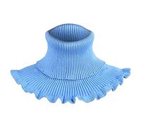 Générique Écharpe Chaude Femme, Turtleneck-Turtleneck-détachable Dames Tricot roulé col Artificiel Foulard à Bras