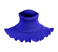 Générique Écharpe Chaude Femme, Turtleneck-Turtleneck-détachable Dames Tricot roulé col Artificiel Foulard à Bras