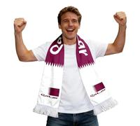 Générique Écharpe de Footballeur Supporter Équipe Nationale Coupe du Monde 2026 Écharpe Tricotée pour Hommes et Femmes Accessoires de Fan