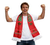 Générique Écharpe de Footballeur Supporter Équipe Nationale Coupe du Monde 2026 Écharpe Tricotée pour Hommes et Femmes Accessoires de Fan