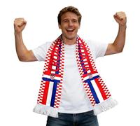 Générique Écharpe de Footballeur Supporter Équipe Nationale Coupe du Monde 2026 Écharpe Tricotée pour Hommes et Femmes Accessoires de Fan