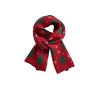 Générique Echarpe De Noël Femme Scarf Hiver Chaud Christmas Scarf TricotéE D'Hiver ThèMe De Renne Foulard Châle Etoles Épaisse Fashion Noel Écharpe avec Impression pour Femme
