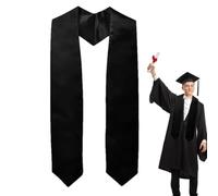 Générique Écharpe De Promotion Académique - Confection En Satin Premium | Coupe Conique Standard, Adaptée Aux Hommes Et Aux Femmes, Utilisable Pour Les Cérémonies De Fin D'Études, Les Anniversaires