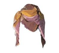 Générique Écharpe Femme Cachemire - Chaud Cache Cou-Cou Echarpe Foulard Châle à Carré Coton Écharpe Châle Tricolore Longues Grande Écharpes avec Gland pour Cadeau Mariage