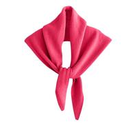 Générique Echarpe Femme Hiver Chaud - Écharpe Femme Cachemire Écharpe Triangulaire châle écharpe pour Un Tricot Doux Multifonctionnel Mode élégant Couvre-Chef (Red One Size)