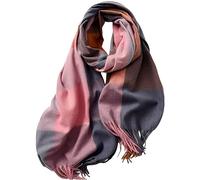 Générique Echarpe Femme Hiver Grand Plaid Tissu Glands Foulard Douces Et Confortables Grosse Écharpe Foulards Pashmina Etole Mariage