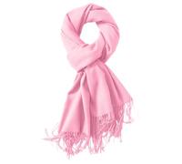 Générique Écharpe Femmes Élégant - Echarpe Femme Hiver Écharpe de Couleur Unie pour Femmes châle épais et Chaud à Pompon (One Size)