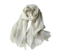 Générique Écharpe longue en maille transparente pour femme châle léger et transparent hijab