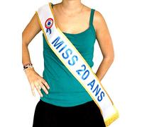 Generique - Echarpe Miss 20 Ans