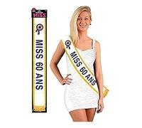 Generique Écharpe Miss 60 Ans