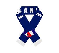 Générique Écharpe Supporter France, Blanc, Bleu, Rouge : Accessoire Indispensable pour Soutenir Votre Pays Lors d'évènements Sportifs ou fêtes nationales.