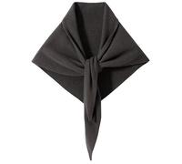 Générique Écharpe Triangulaire en Cachemire pour Femme Châle Pashmina Poncho Doux Ouvert sur Le Devant Pull Châle Tricoté Haut en Laine Accessoires d'hiver pour Femme Gris Foncé Taille Unique