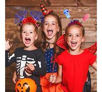 Générique Écharpe Tubulaire Homme Bande Halloween Bande Cheveux Décorations d'Halloween Cheveux Halloween Parodie Écharpe Miss France Enfant (F, One Size)