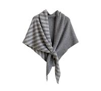 Générique Echarpes et Foulards Femme Châle Pashmina,châles tricotés et châles,cardigan,cape,haut à épaules,pull,châle,écharpe(Grey,One Size)