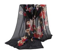 Générique Echarpes Femme, Châle féminin rayé en Coton Doux écharpe de Plage Tendance et Serviette Polyvalente pour Toutes