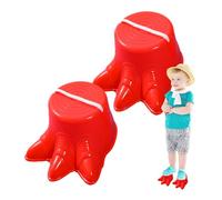 Générique Échasses De Marche pour - Ensemble De Jouets Actifs 2 Pièces, Jeu De Pique-Nique Classique, Conception en Forme De Pied De Dinosaure, Échasses D'équilibrage | Accessoire De Jeu en Ple
