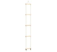 Générique Échelle de Corde pour Enfants Bois Massif et PE 30x168 cm,Bébés & Tout-Petits,Jouets & équipement d'éveil pour bébés,Jouets d'éveil pour bébés-91936