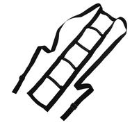 Générique échelle de lit Rampes de lit Aider Planche échelles Dossier Ajustable Balustrade couchette UPS Sangle de Traction de lit Support de lit Dispositif d'assistance pour s'asseoir Black
