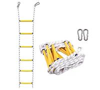 Générique Échelle de Secours Incendie compacte de 5 m, échelle de sécurité légère pour Une évacuation Rapide et Facile, idéale pour Les Maisons et Les Appartements