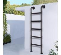 Générique Échelle de Sortie de puits de fenêtre de sous-Sol, Montage Mural/au Sol, pour Camping-Car, Appartements, terrasse, échelle Robuste pour l'intérieur et l'extérieur, Charge 330 LB, i