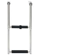 Générique Échelle d'embarquement Pliable 2 marches Acier Inoxydable,Pièces détachées pour véhicules,Pièces détachées et Accessoires Nautiques,Entrée au Bassin & ancrage,1.84 KG,92373
