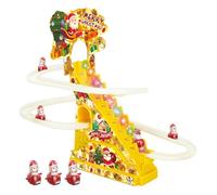 Générique Échelle d'escalade Électrique Pères s - 15 Cm, Choix de,Décoration De À Piles, Jouet Musical LED du Père, Ornement Festif pour La Maison | Figurine d'escalade Automatique du Père, Ca