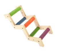 Générique Échelle Perroquet Hamster Bec Broyeur Patte Tondeuse Support Échelle À Oiseaux Pont Échelle Escalade Cage À Oiseaux Échelle Échelles Cages À Oiseaux Cage À Oiseaux avec Roues
