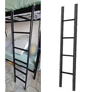 Générique Échelle pour lit superposé d'intérieur, échelle métallique pour Lits superposés d'appartements, dortoirs et Camping-Cars, échelle Double Robuste, échelle d'escalade réglable avec c