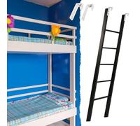 Générique Échelle Uniquement pour lit superposé Double dans Les combles d'un dortoir, échelle remplaçable pour lit superposé de Camping-Car avec Crochet, échelles métalliques antidérapantes